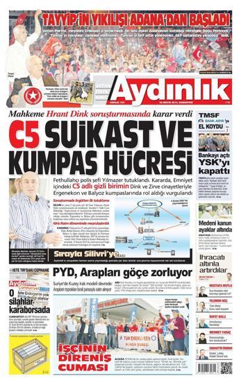 Gazete manşetleri (30.Mayıs.2015)