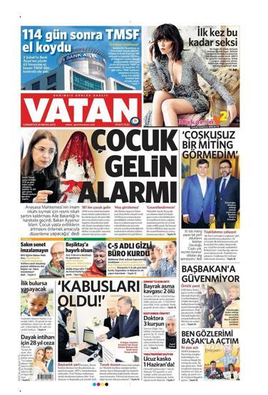 Gazete manşetleri (30.Mayıs.2015)