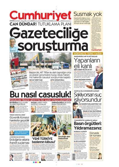 Gazete manşetleri (30.Mayıs.2015)