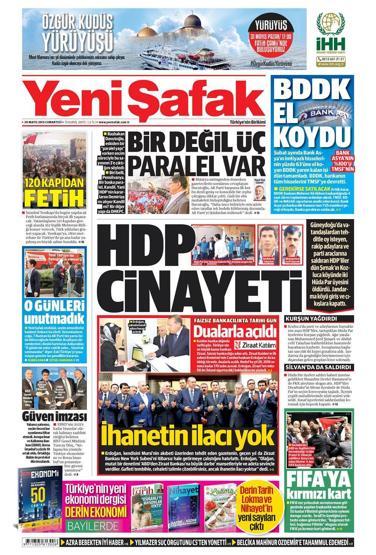 Gazete manşetleri (30.Mayıs.2015)