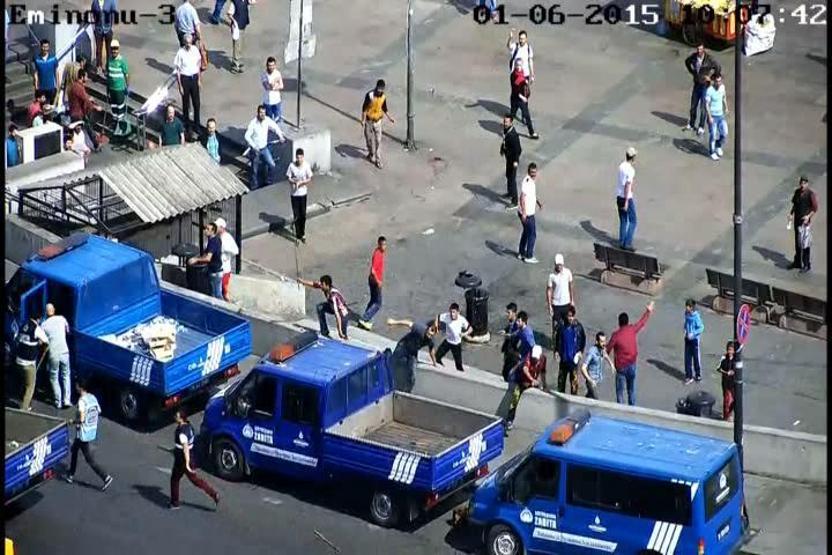 Zabıtaları pala ve bıçaklarla karşıladılar: 5 yaralı