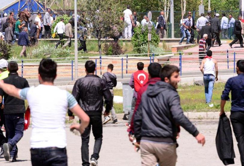 Erzurumdaki saldırı... Diri diri yakmak istemişler