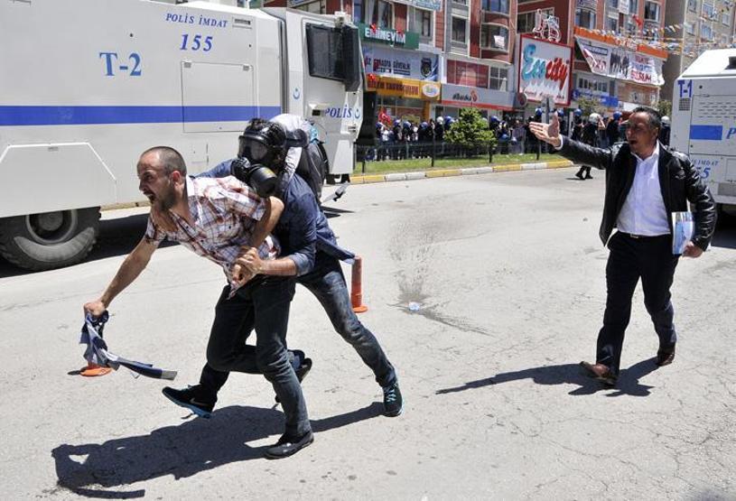 Erzurumdaki saldırı... Diri diri yakmak istemişler