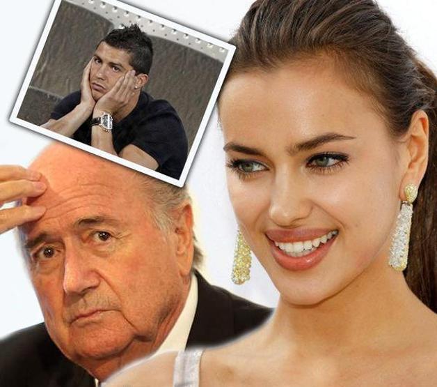 Irina Shayk, Ronaldoyla çıkarken Sepp Blatterla aşk yaşamış