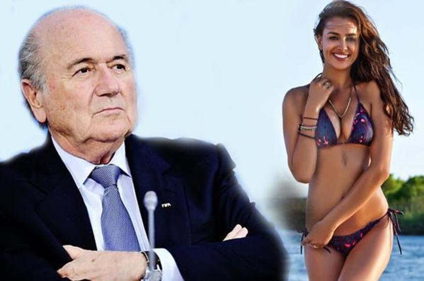 Irina Shayk, Ronaldoyla çıkarken Sepp Blatterla aşk yaşamış