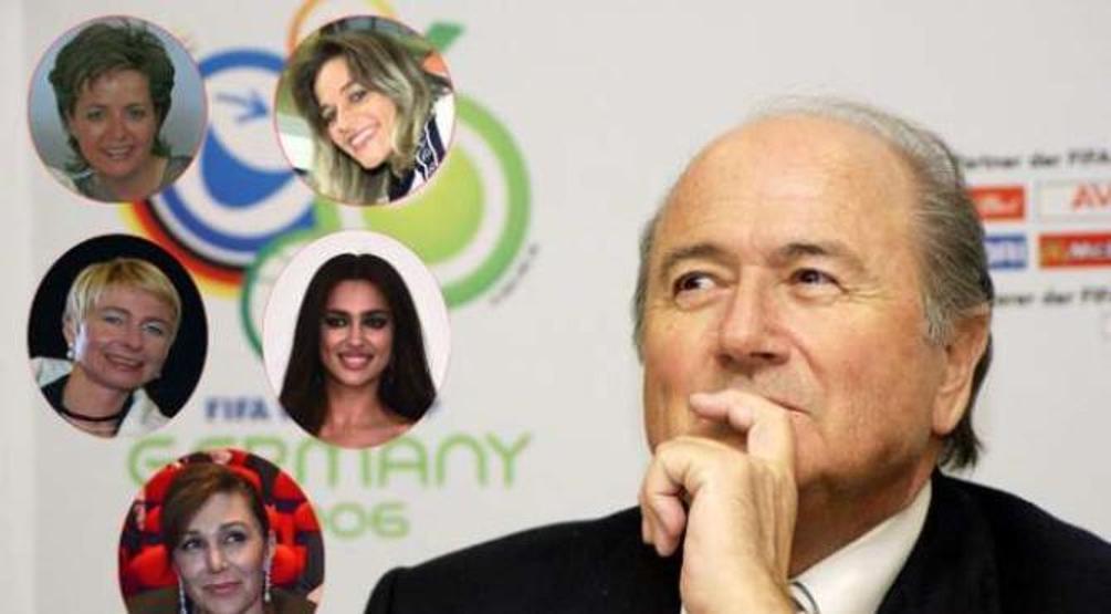 Irina Shayk, Ronaldoyla çıkarken Sepp Blatterla aşk yaşamış