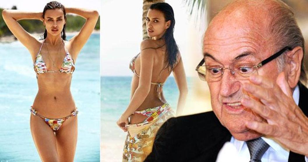 Irina Shayk, Ronaldoyla çıkarken Sepp Blatterla aşk yaşamış