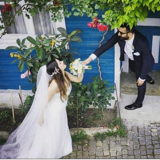 Zeynep Çamcı Serhat Bayram evlendi