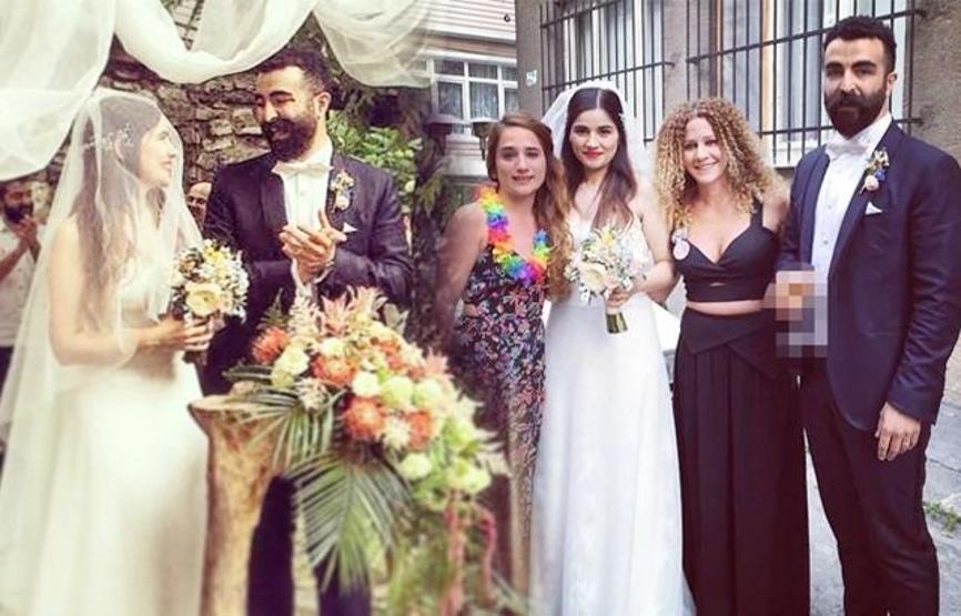 Zeynep Çamcı Serhat Bayram evlendi