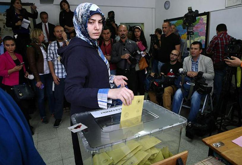 Türkiyeden seçim manzaraları