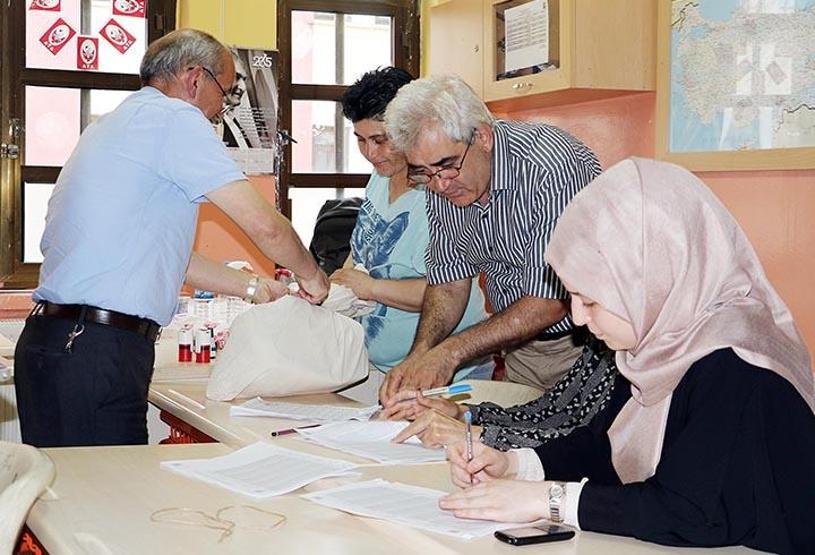 Türkiyeden seçim manzaraları