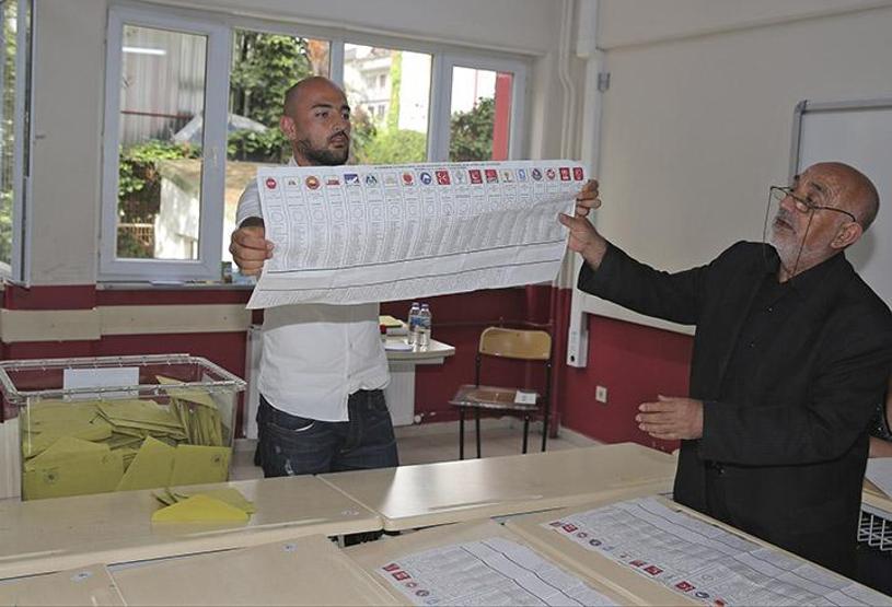 Türkiyeden seçim manzaraları