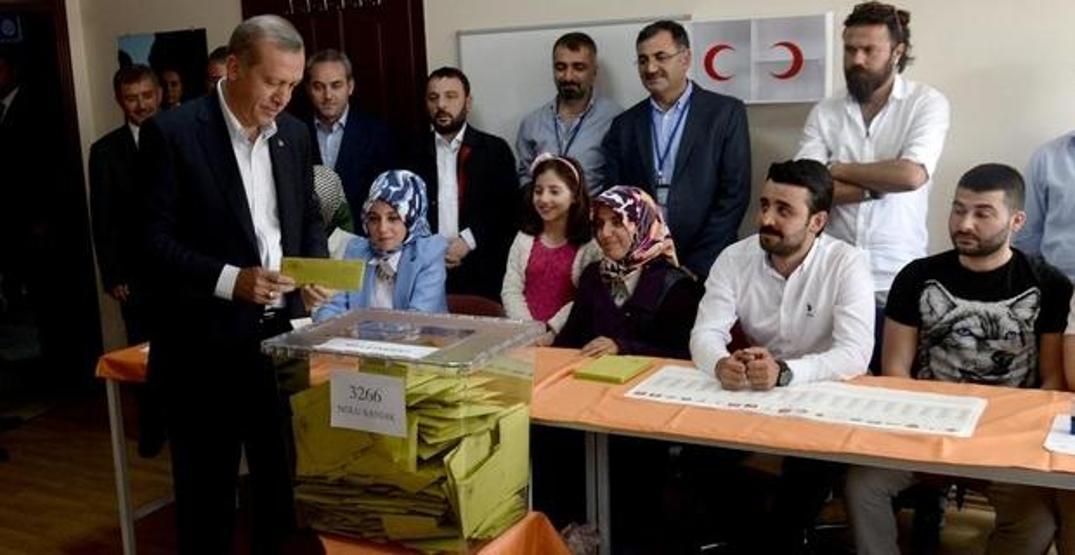 Türkiyeden seçim manzaraları