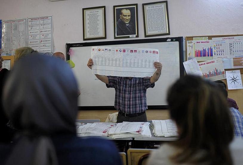 Türkiyeden seçim manzaraları