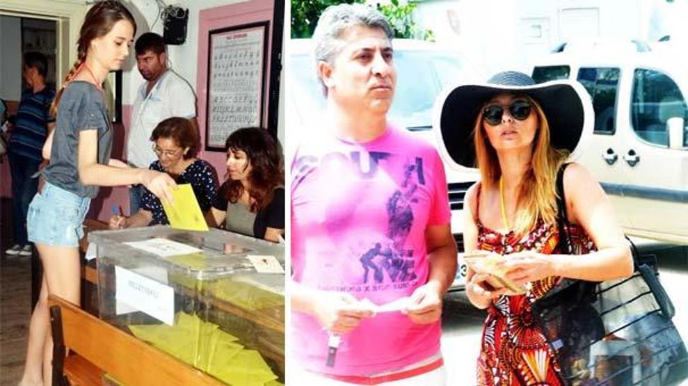Türkiyeden seçim manzaraları