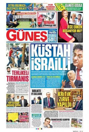 Günün gazete manşetleri (10 Haziran 2015)