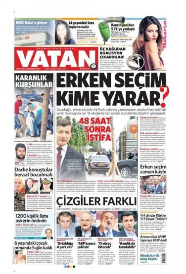 Günün gazete manşetleri (10 Haziran 2015)