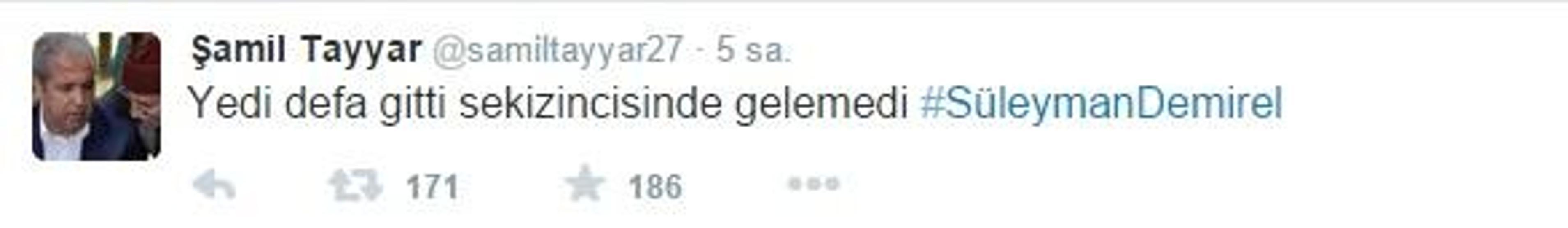 Demirel hakkında ne dediler