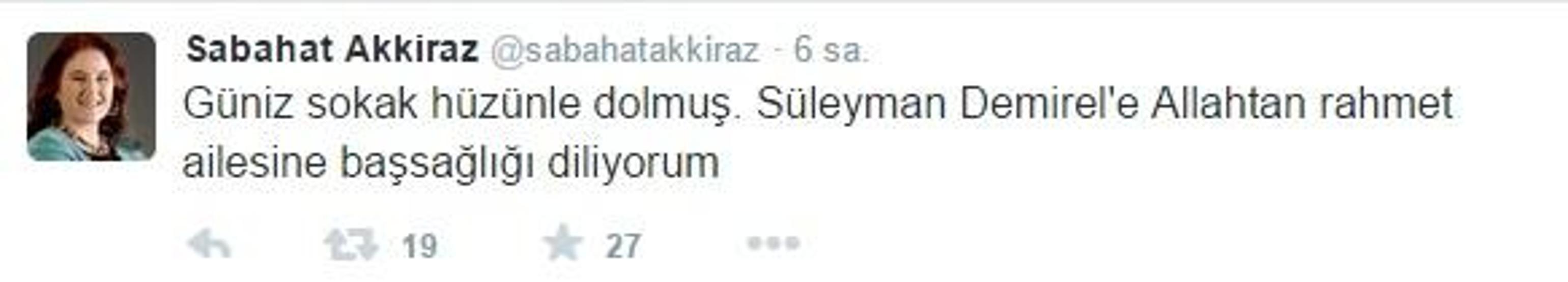 Demirel hakkında ne dediler