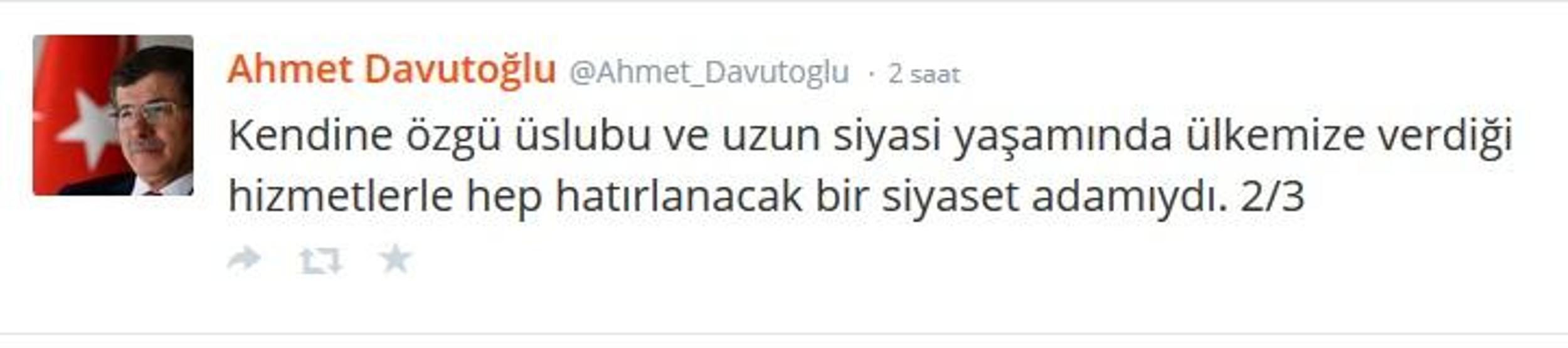 Süleyman Demirelin ardından ünlüler ne dedi