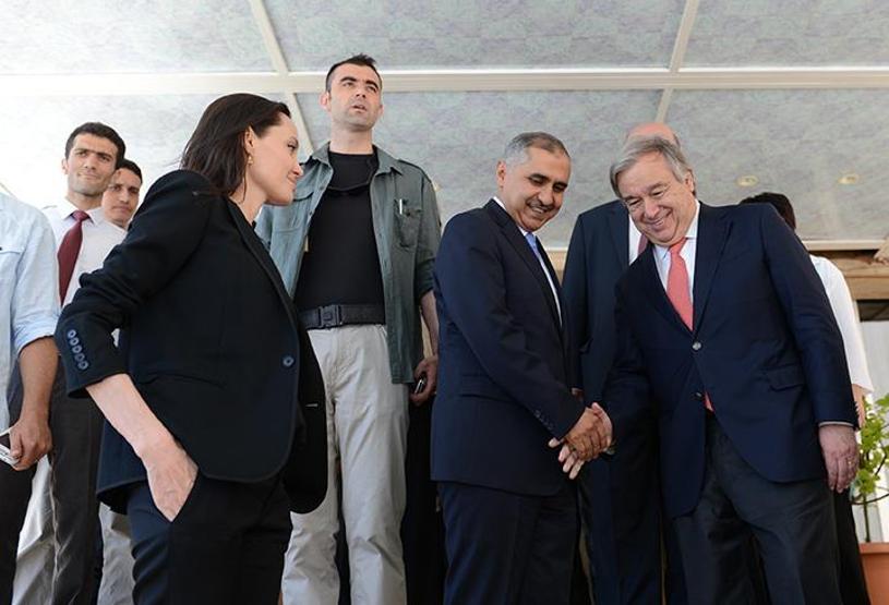 Angelina Jolieden Mardin Valiliği ve belediyesine ziyaret