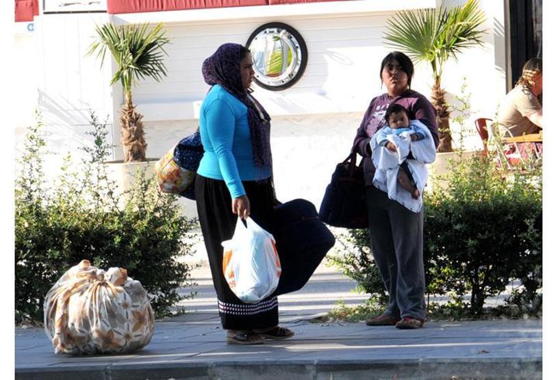 Bodrumlu esnaf şikayet etti, Suriyeliler toplandı