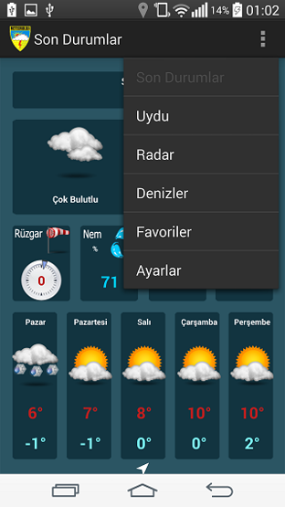 En etkili hava durumu uygulamaları