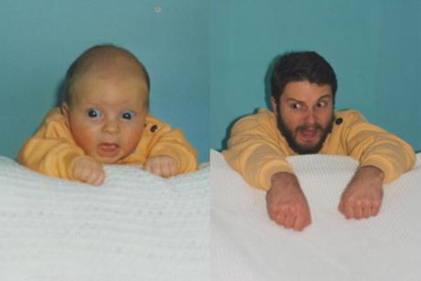 Çocukluk fotoğraflarını yeniden canlandırdılar
