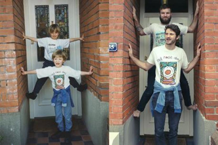 Çocukluk fotoğraflarını yeniden canlandırdılar