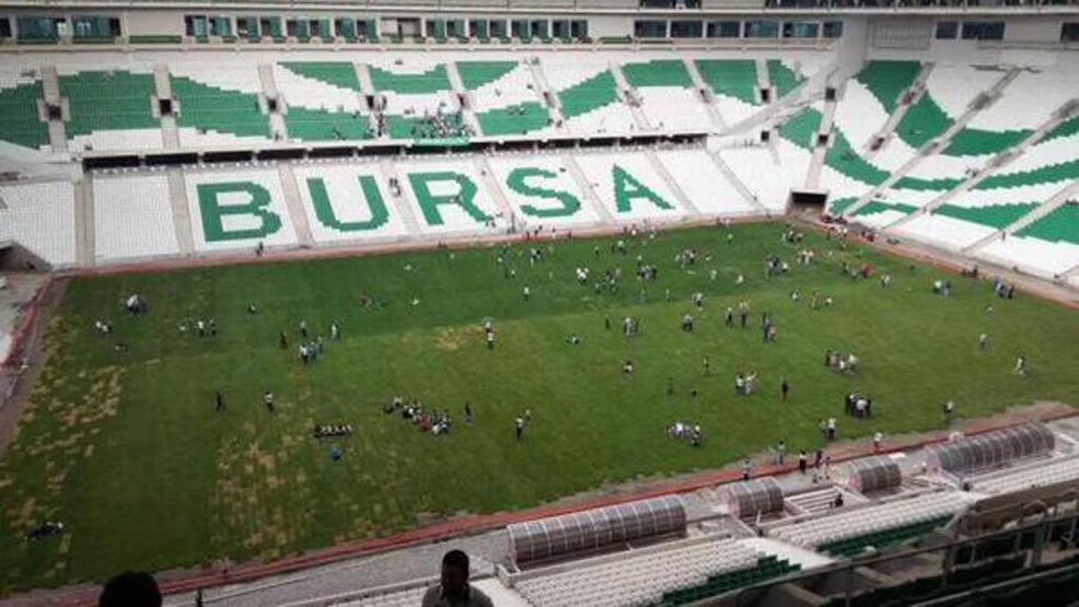 Timsah Arenada isyan ettiren görüntü