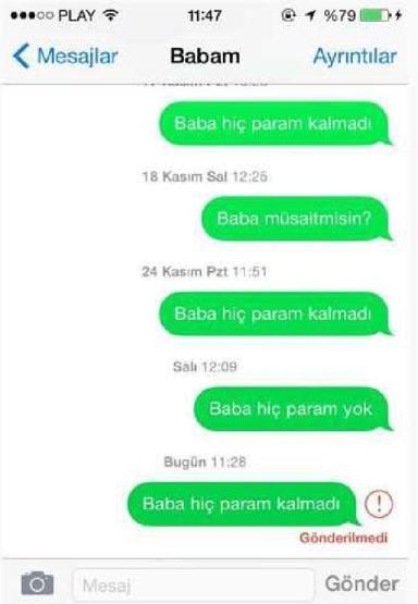 Anne babaların efsanevi mesajları