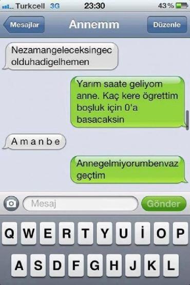 Anne babaların efsanevi mesajları