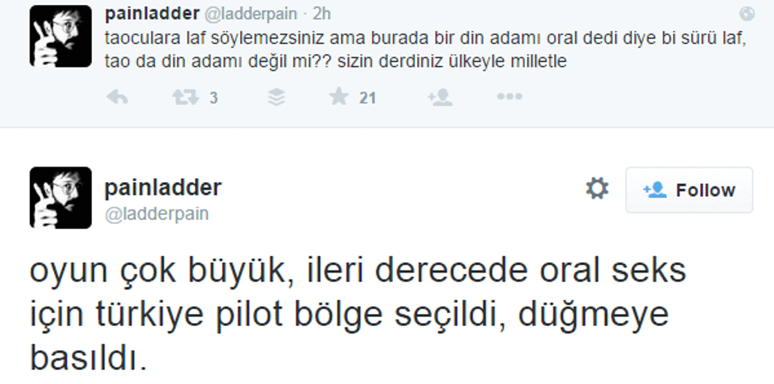 Sosyal medyada ileri derecede oral seks tartışması