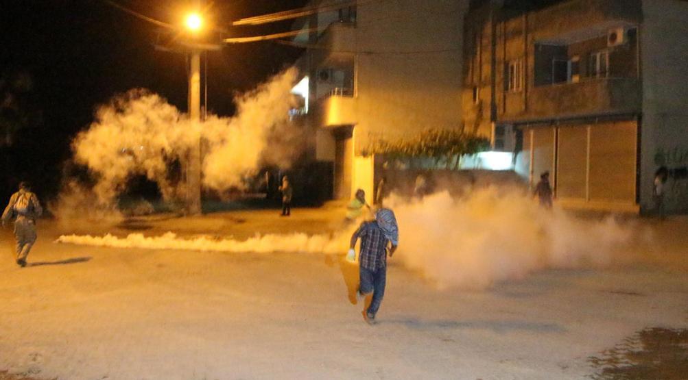 Mardinde YDG eylemi 1 polis yaralı