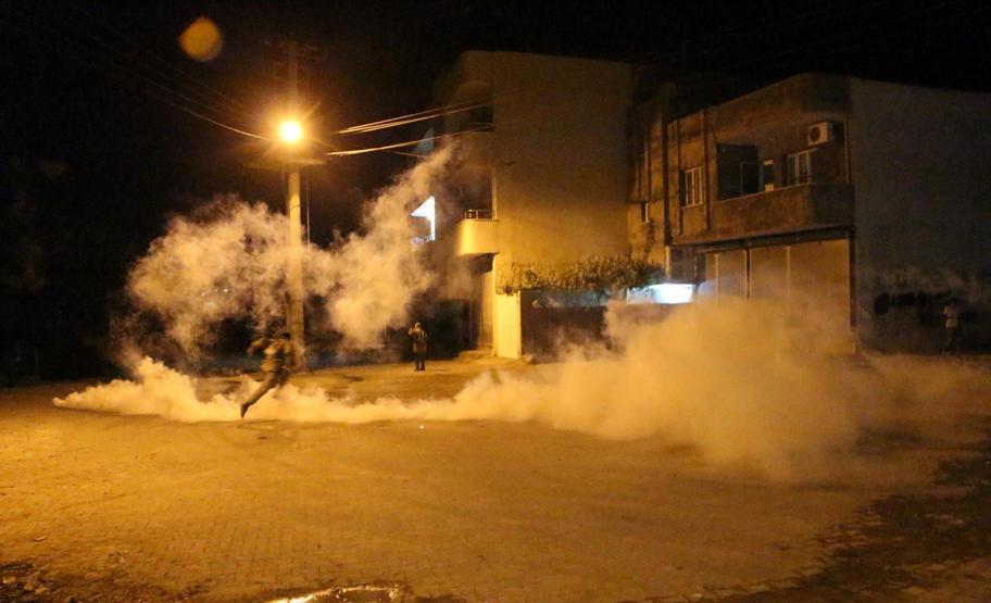 Mardinde YDG eylemi 1 polis yaralı