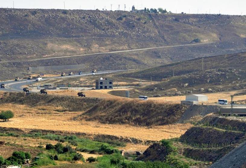 Şırnakta 100 araçlık askeri sevkiyat