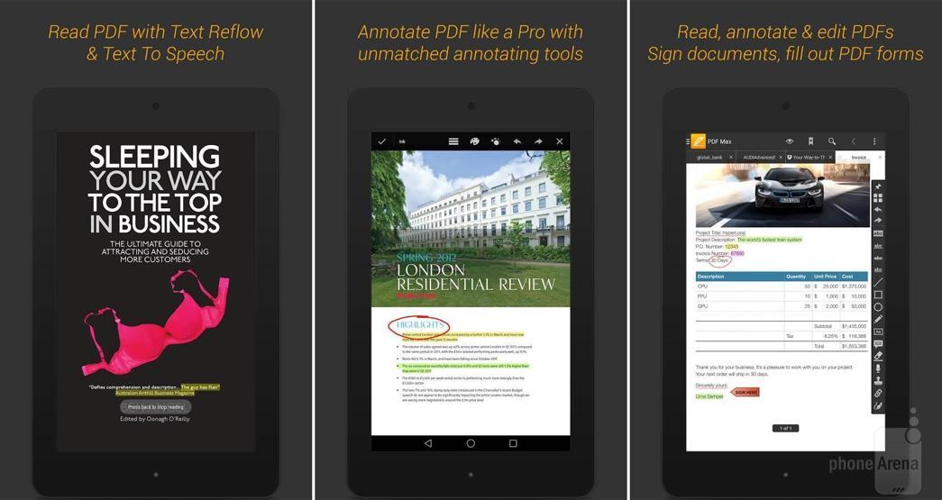En iyi 5 PDF görüntüleme uygulaması
