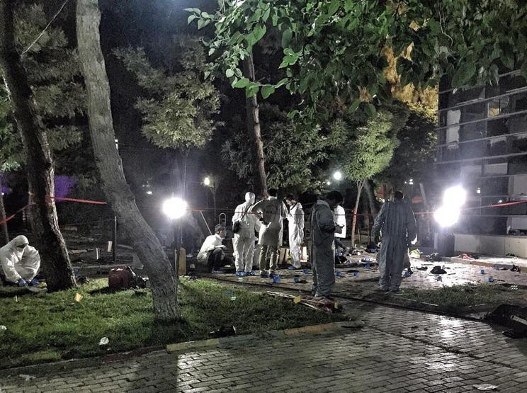 Suruçtaki olay yerinden son fotoğraflar