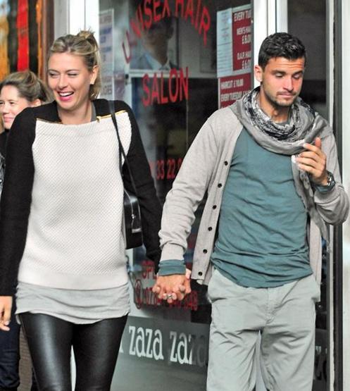 Sharapova, Dimitrovu terketti