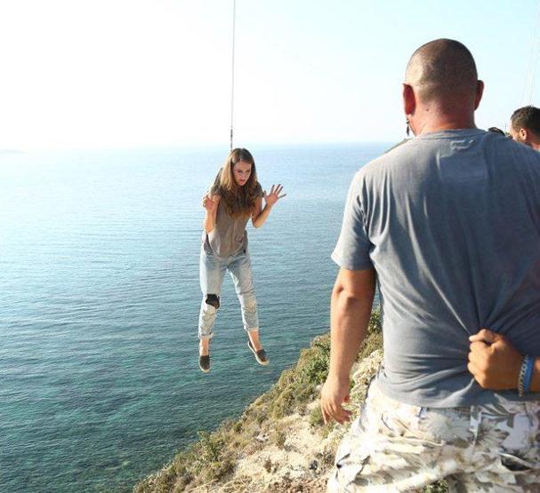 Kalbim Ege’de Kaldı setinde zor anlar