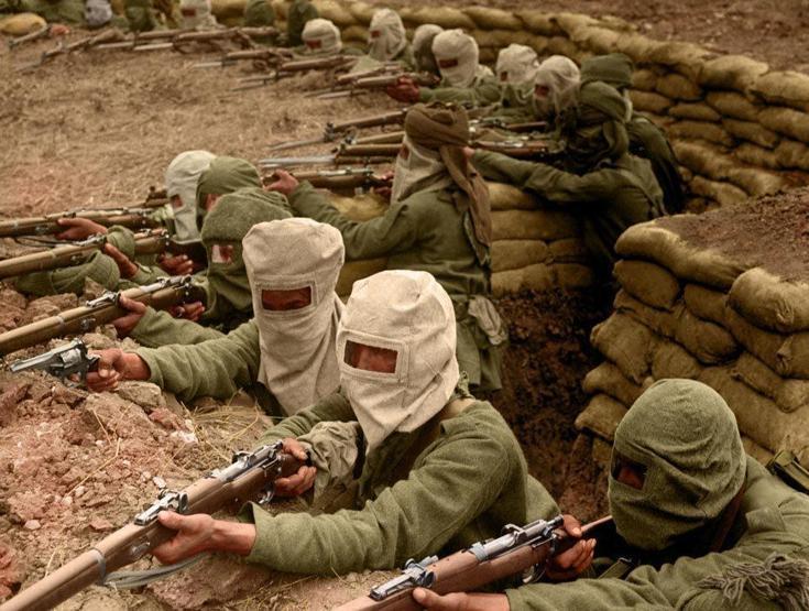 1. Dünya Savaşı renklendi