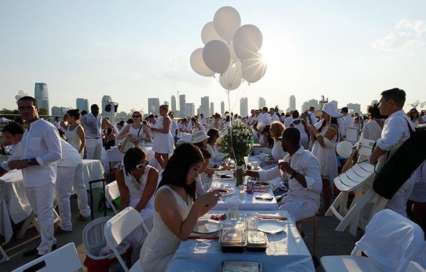 New Yorkta Beyaz gece