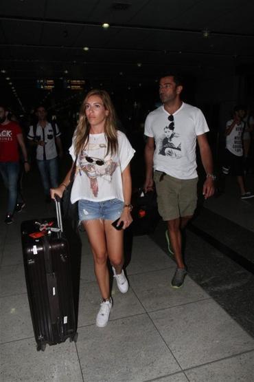 Sinem ve Kenan tatil dönüşü yakalandı