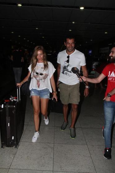 Sinem ve Kenan tatil dönüşü yakalandı