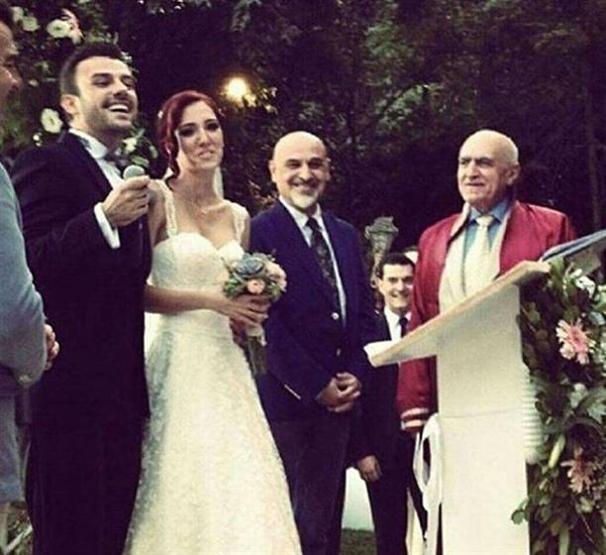 Salih Bademci ve İmer Özgün evlendi