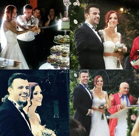 Salih Bademci ve İmer Özgün evlendi