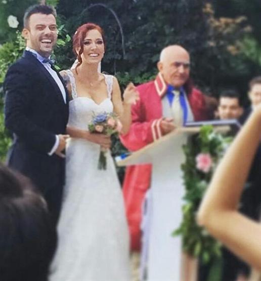 Salih Bademci ve İmer Özgün evlendi
