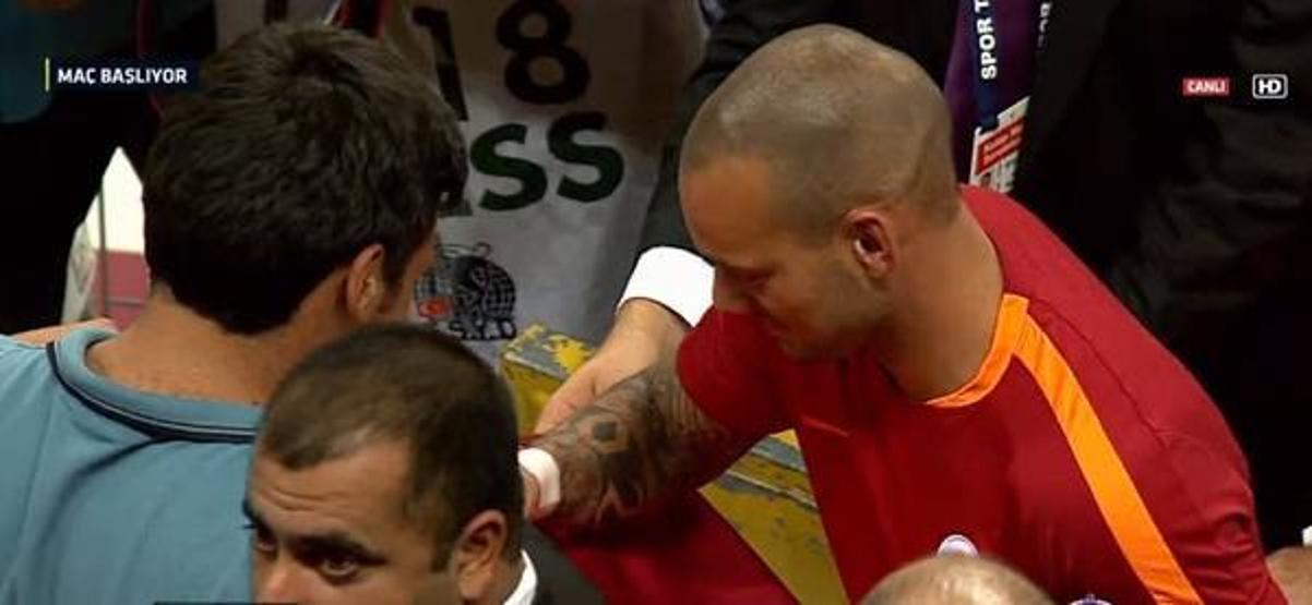 Sneijder, Sezgin Doğangüzel ile buluştu