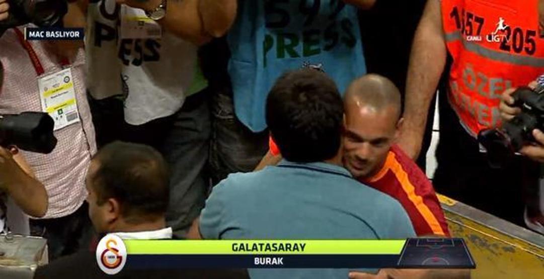 Sneijder, Sezgin Doğangüzel ile buluştu