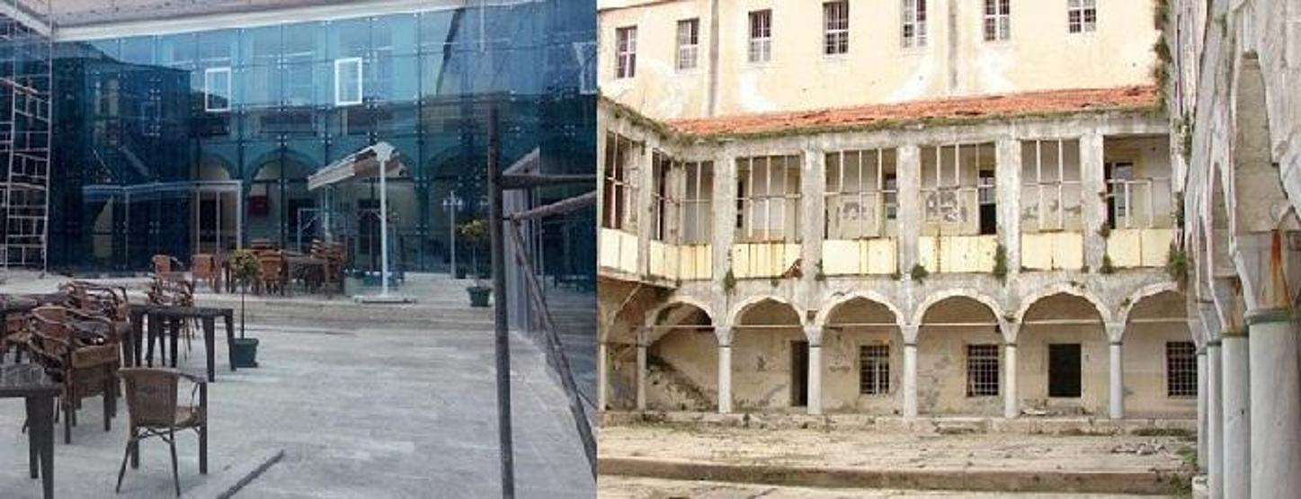 Restorasyondan önce ve sonra...